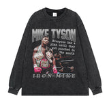 Mike Tyson T Shirt Boxer Retro Short Sleeve