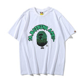 Bathing Ape T Shirt Summer Camouflage Ape Head Short Sleeve T-shirt