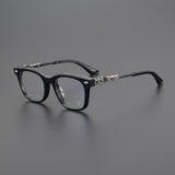 CHH Chrome Hearts Glasses Pure Titanium Temple Punk Wind Myopia Glasses Frame