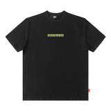 Men T Shirt Street Letter Print Short-Sleeve T-shirt Men's Loose Casual Couple