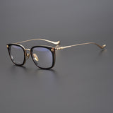 CHH Chrome Hearts Glasses engraved gold rim glasses frame Versatile vintage myopia glasses frame
