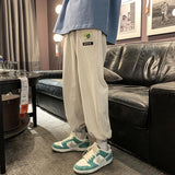 Men Sweatpants Spring and Autumn Ins Fashion Brand Loose Tappered Sweatpants