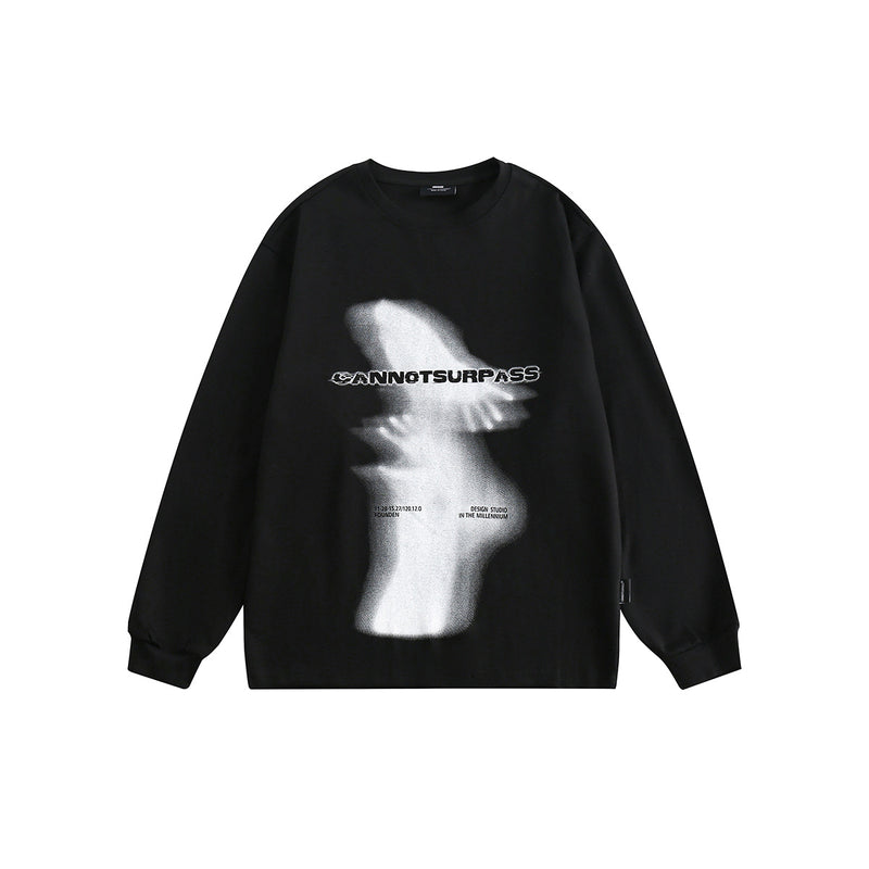 Unisex Jacket Autumn Printed Sweater