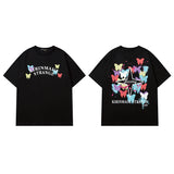 Men's T Shirt Short-Sleeved T-shirt Men's and Women's Spring and Summer Loose Vintage