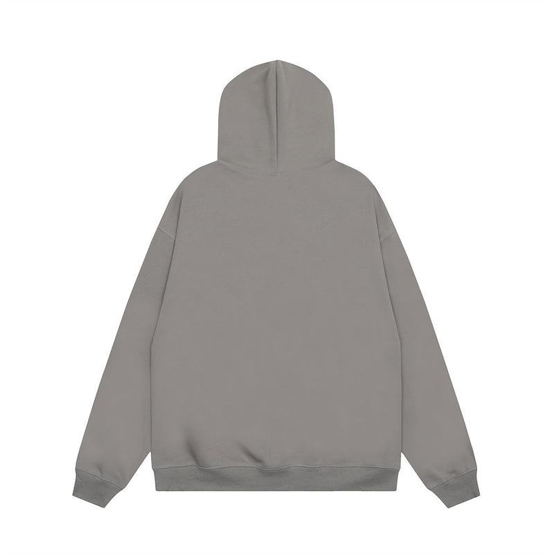Men Hoodie Five-Pointed Star Letter Printing Hooded Pullover