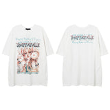Men T Shirt Vintage Cute Short Sleeve T-shirt Men and Women Ins Style Country