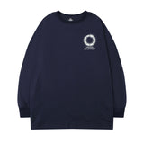 Men Long Sleeve Shirt Long Sleeve T-shirt Men and Women Couple Hip-Hop Street round Neck