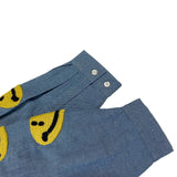 Kapital Jack Kapital Vintage Hida Hehong Japanese Heavy Industry Smiling Face Embroidery Men and Women Loose Denim Shirt Coat