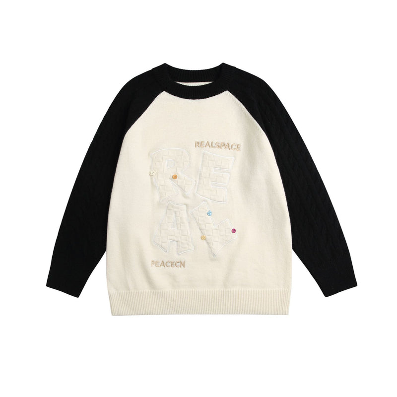 Unisex Sweatshirt Women's round Collar Sweater