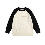 Unisex Sweatshirt Women's round Collar Sweater