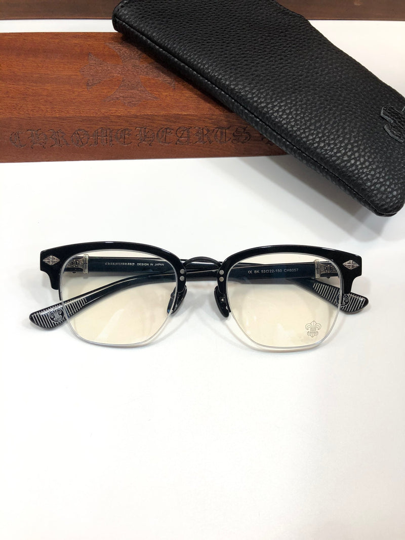 CHH Chrome Hearts Glasses Simple Glasses Frame Plain Myopia Glasses Frame
