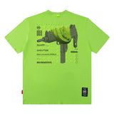 Men T Shirt Summer American Fashion Brand Short Sleeve T-shirt Men's Loose