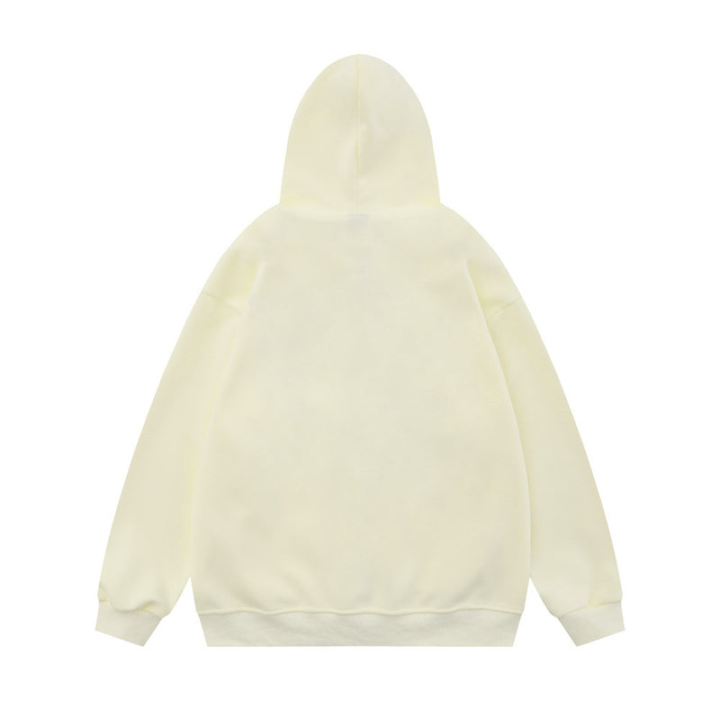 Men Hoodie Sweater Jacket Men's Loose Casual Spring and Autumn Hooded Cardigan