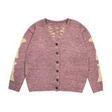 Kapital Sweater Kapital Vintage Hida and Macro V-neck Japanese Style Knitting Loose Cardigan Sweater