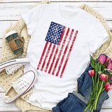 Women's Independence Day T Shirt Short Sleeve T-shirt Women's Fashion Loose