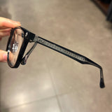CHH Chrome Hearts Glasses Vintage Fashion Ultra Light Square Line Myopia Eye Frame