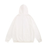 Men Hoodie XINGX Printed Full-Zip Cardigan Hooded Sweater
