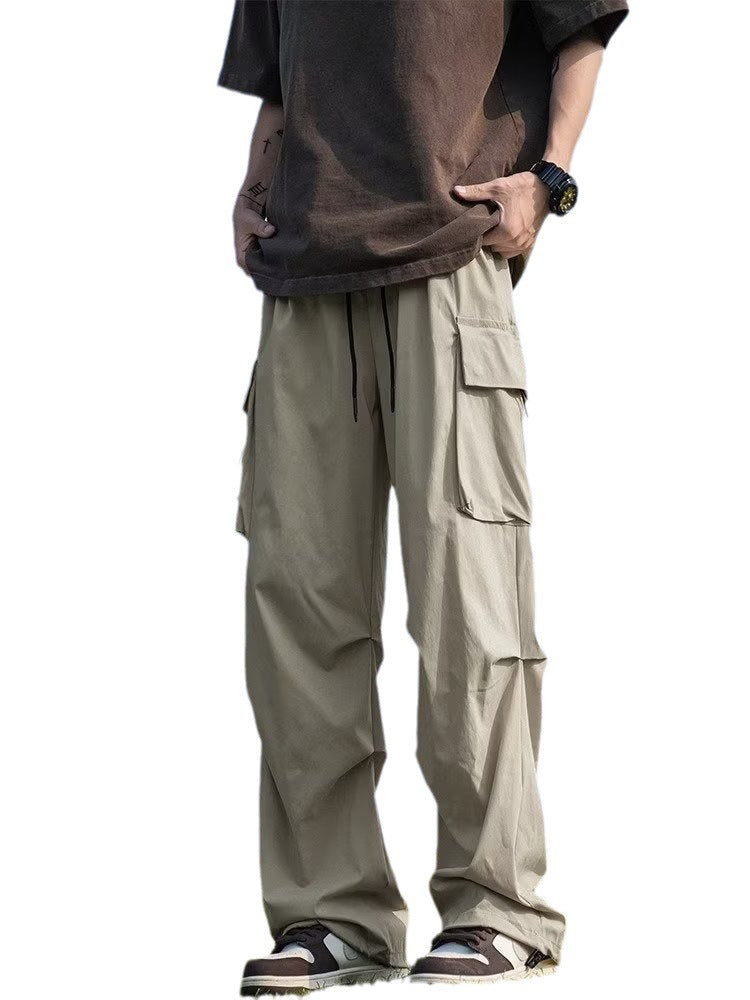 Men Sweatpants Workwear Casual Pants Men's Summer Sports Pants Design Sense