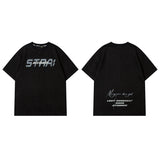 Men T Shirt Fashion Brand Printing Casual Short Sleeve T-shirt Men and Women College Style Vintage