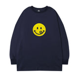 Men Long Sleeve Shirt Long Sleeve T-shirt Men and Women Couple Hip-Hop Street round Neck