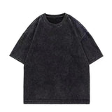 Heavyweight Pure Cotton Washed T Shirt Large