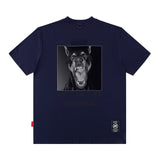 Men T Shirt Printed Fashion Brand Short Sleeve T-shirt Men's and Women's Hip Hop Loose Top