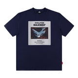 Men T Shirt Street Car Printed Short-Sleeved T-shirt Men's Summer Couple
