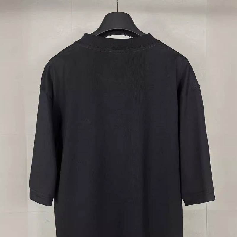 Men T-shirts LOGO Short Sleeve T-Shirt Short Sleeve Loose Casual Half Sleeve Couple