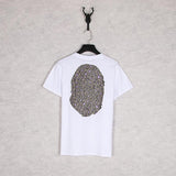 Bathing Ape T Shirt Summer Camouflage Leopard Print Casual Plus Size Short Sleeve T-shirt