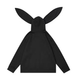 Women Hoodie Hooded Cardigan Sweater Autumn and Winter Loose Casual Jacket