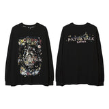 Men Long Sleeve Shirt Long Sleeve T-shirt Men's and Women's Ins Fashion Brand Loose Couple Sweater