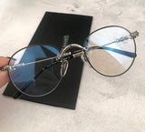 CHH Chrome Hearts Glasses glasses frame ultra-light metal round frame retro literature and art
