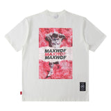 Men T Shirt Men's Short-Sleeved T-shirt Astronaut Astronaut Loose Short Sleeve
