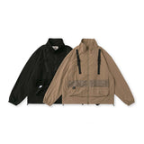 Unisex Jacket Autumn Waterproof Stand Collar Coat Women's Clothing