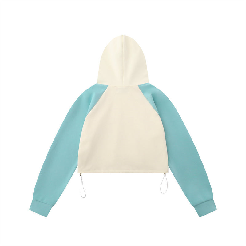 Women Hoodie Printed Hoodie Women's Autumn Loose Short Hoodie
