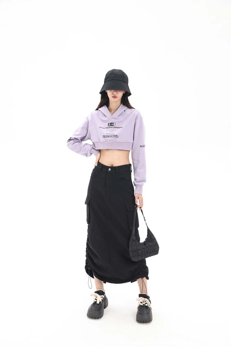 Unisex Jacket Autumn Hooded Short Sweater