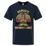 2024Vintage Namaste Mother Explicit Funny T-shirt T Shirt