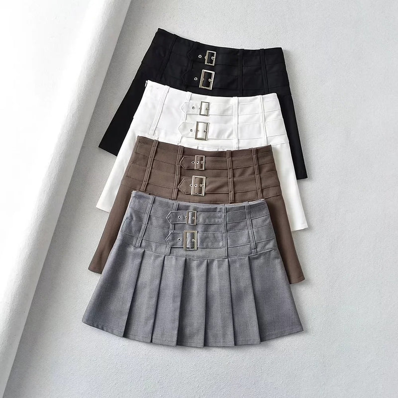 Women Skirt Summer College Style Skirt