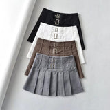 Women Skirt Summer College Style Skirt