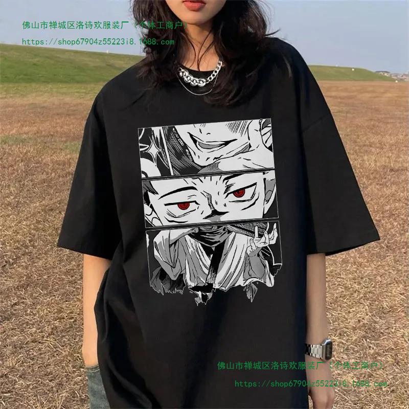 Japanese Anime Jujutsu Kaisen Men T Shirts Itadori
