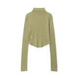 Women Long Sleeve T-Shirt Long Sleeve T-shirt Girls Spring and Autumn Printed Short