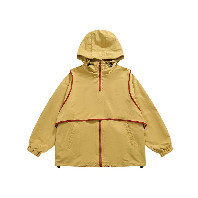 Unisex Jacket Fall Removable Outdoor Jacket Coat