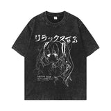 Cus shirt anime one piece Graphic Vintage Tee Shirt Anime