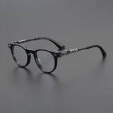 CHH Chrome Hearts Glasses Pure Titanium Ultra Light Myopia Anti-Blue Light Glasses Frame