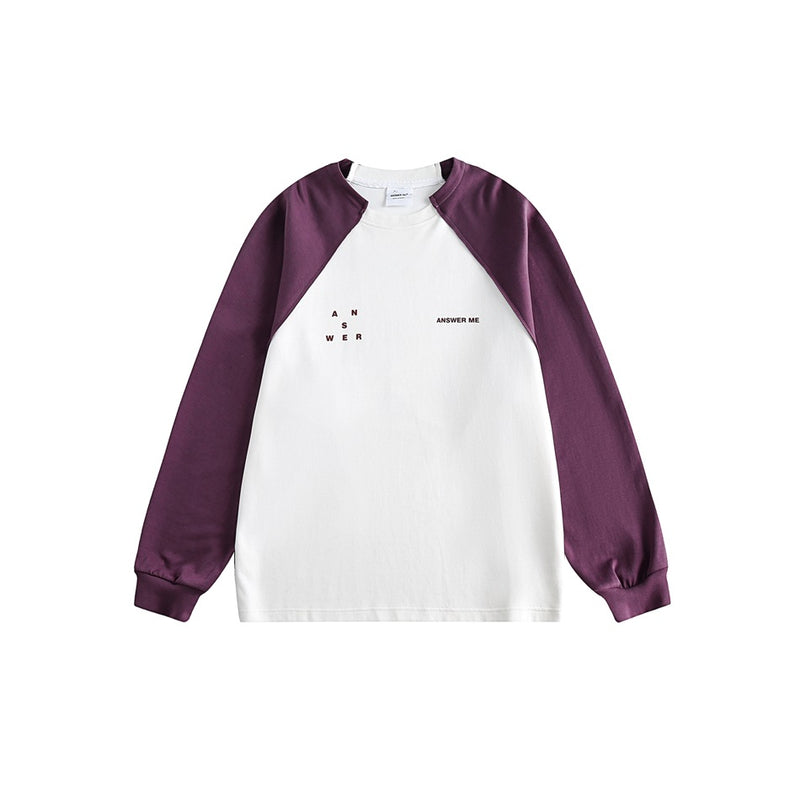 Unisex Hoodie round Neck Sweater Men's and Women's Loose Sports