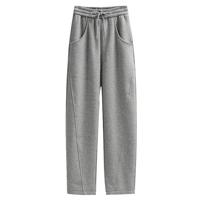 Palazzo Pants Wide Leg Pants Loose Leisure All-Matching Straight Track Sweatpants Women