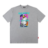 Men T Shirt Short Sleeve T-shirt Men and Women Loose