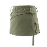 Women Skirt Retro Workwear Short Skirt Women's Skirt Autumn