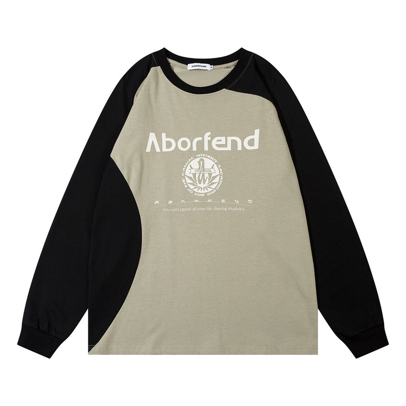 Men Hoodie Racing Suit Long Sleeve T-shirt Men Spring and Autumn round Neck Undershirt Sweater