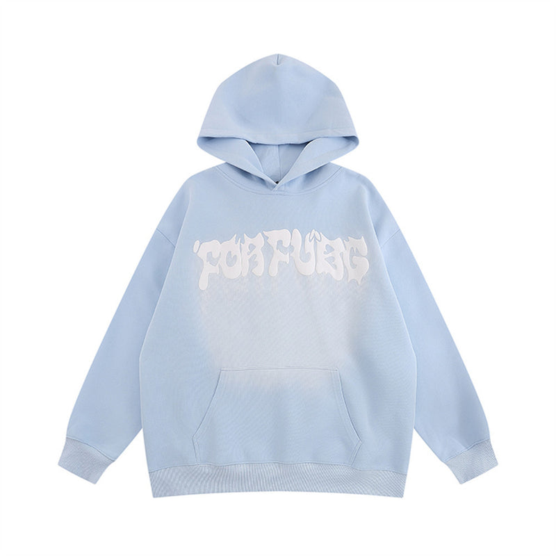 Men Hoodie Five-Pointed Star Foam Thin Hoodie